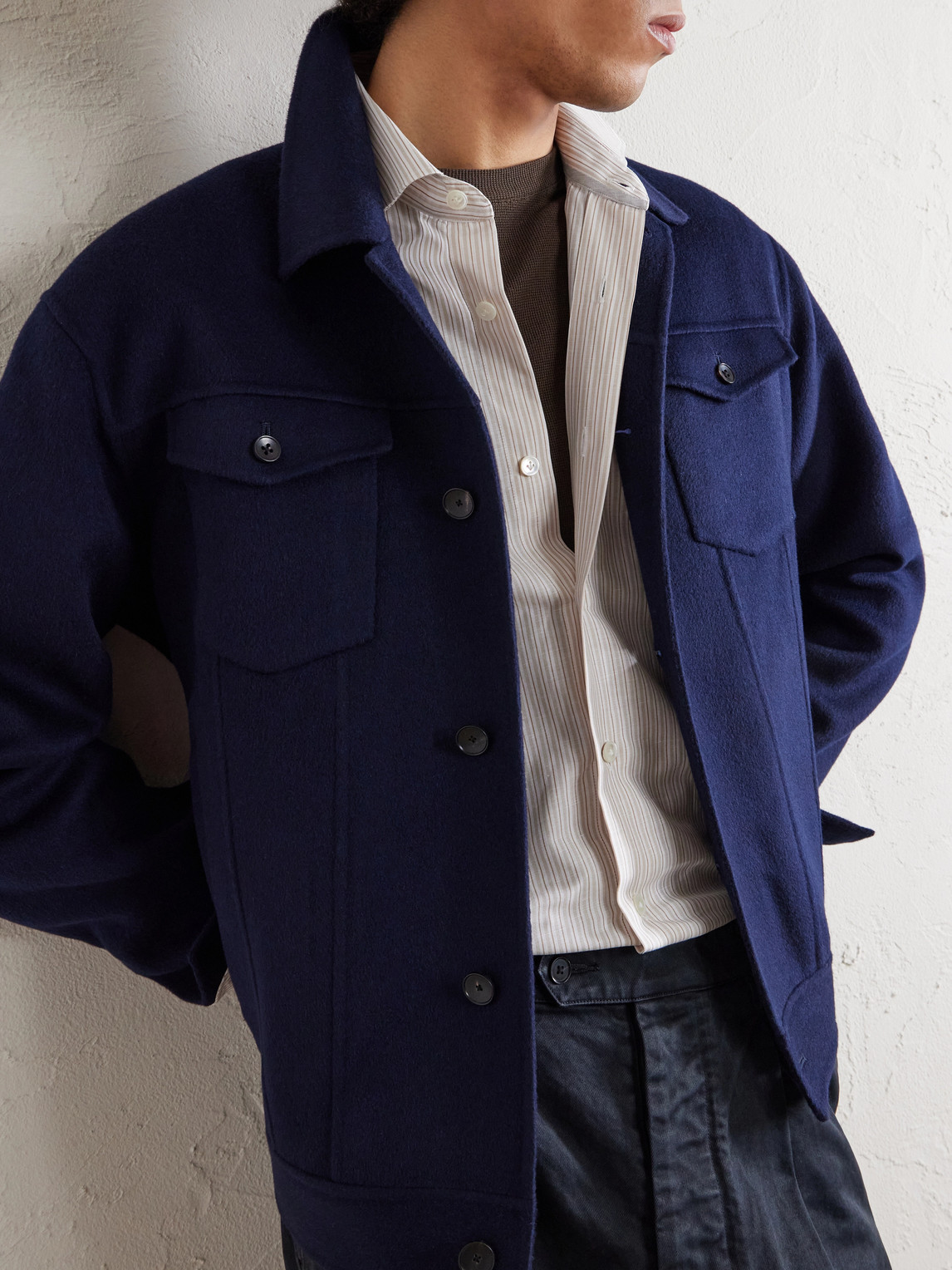 Mr P. - Double-Faced Wool And Cashmere-Blend Jacket