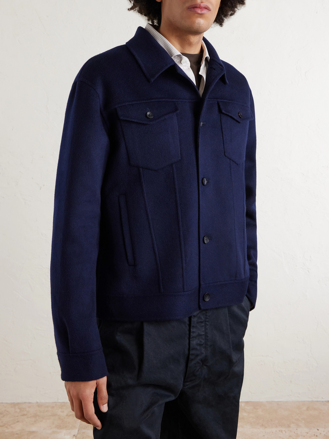 Mr P. - Double-Faced Wool And Cashmere-Blend Jacket