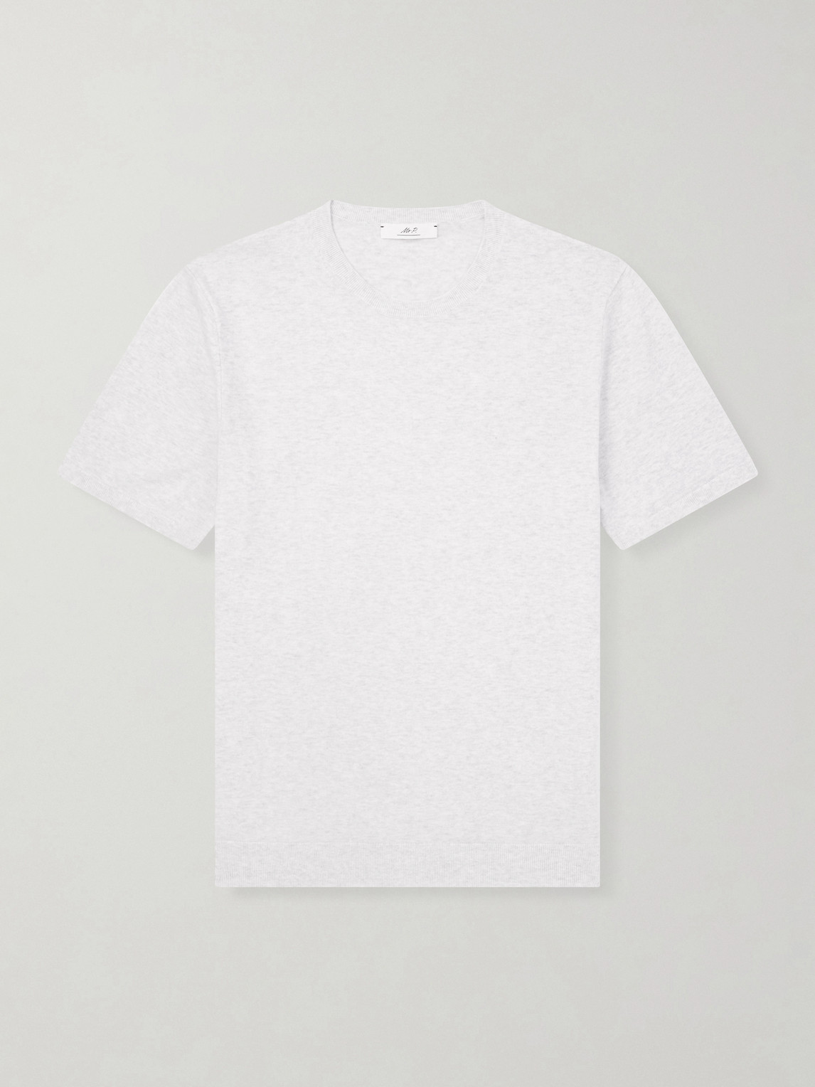 MR P. Organic Cotton and Cashmere-Blend T-Shirten
