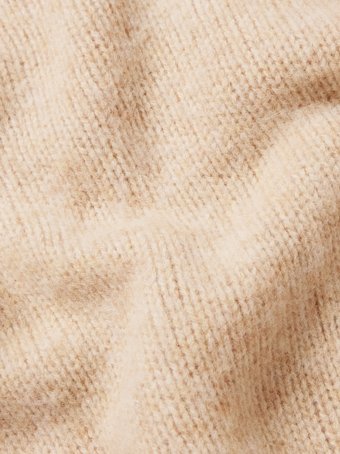 Beams Shaggy Bernard Wool Sweater In Neutral