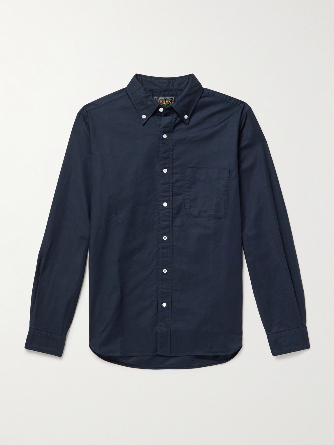 Beams Plus Button-Down Collar Cotton Oxford hirt - Men