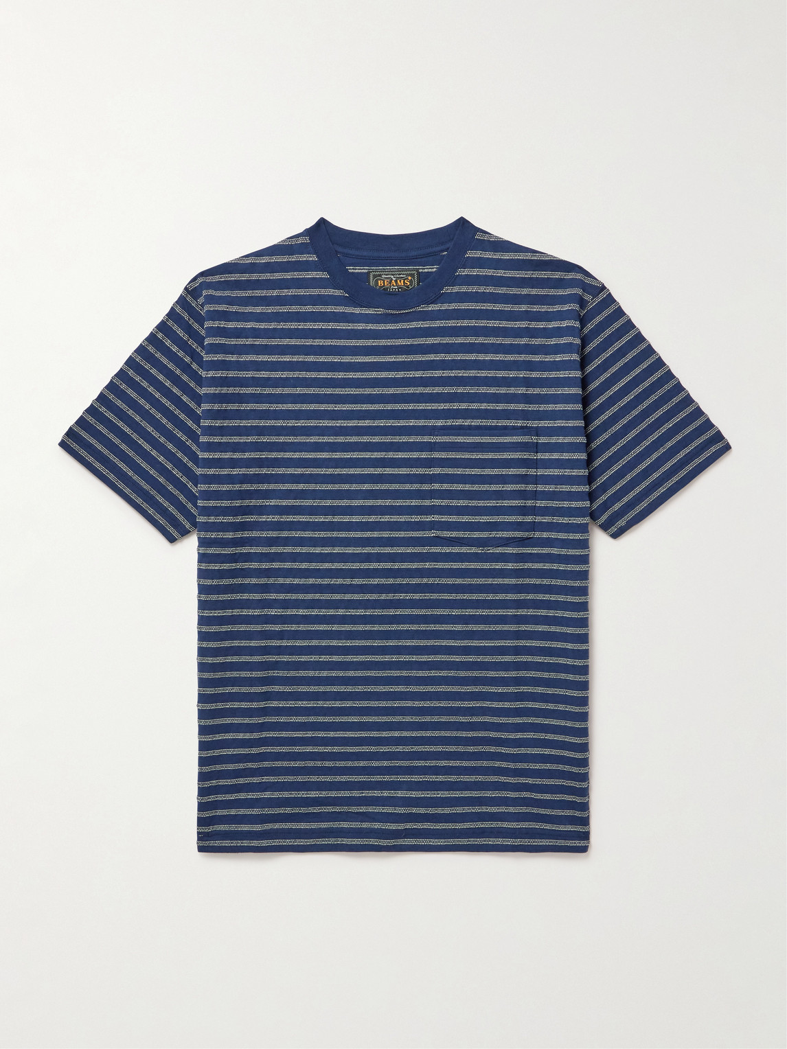Beams Plus Striped Cotton T-Shirt - Men