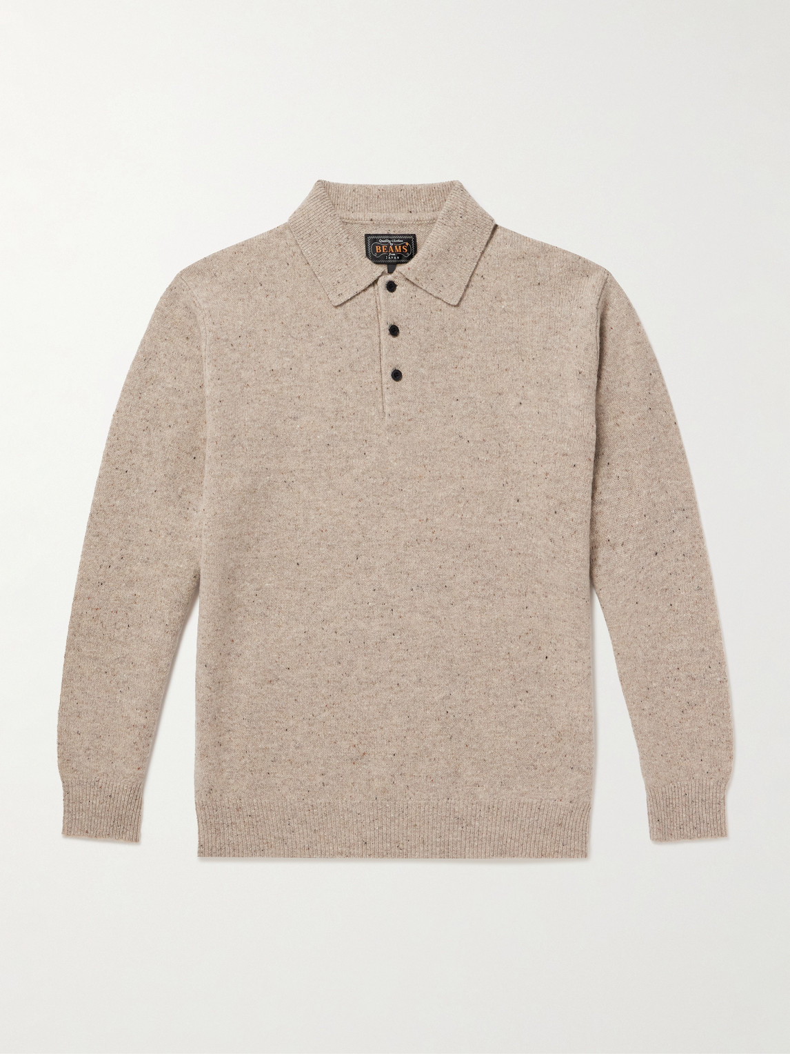 Beams Plus Wool Polo Shirt - Men