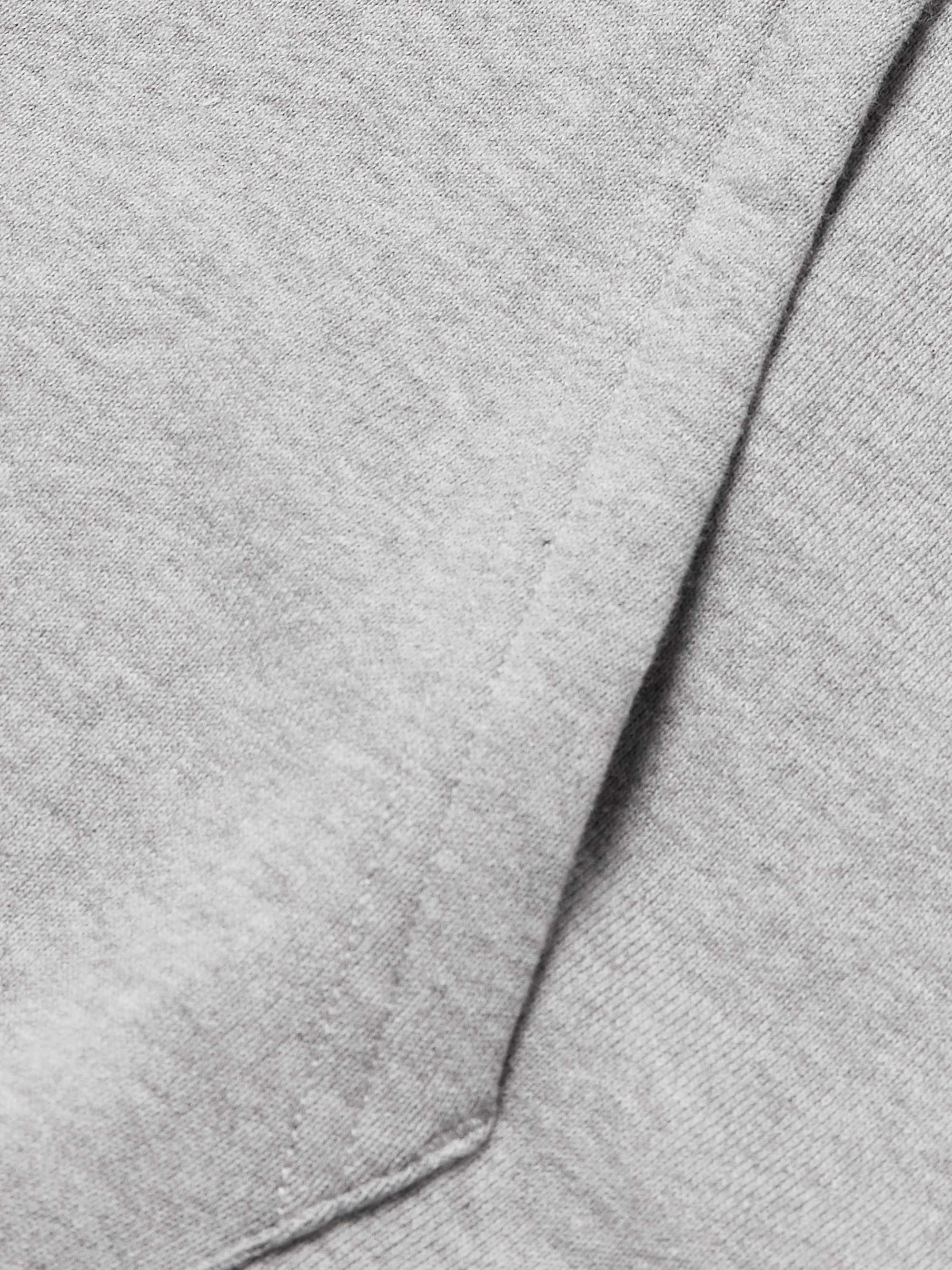 BEAMS PLUS Slim-Fit Cotton-Jersey Half-Zip Sweatshirt