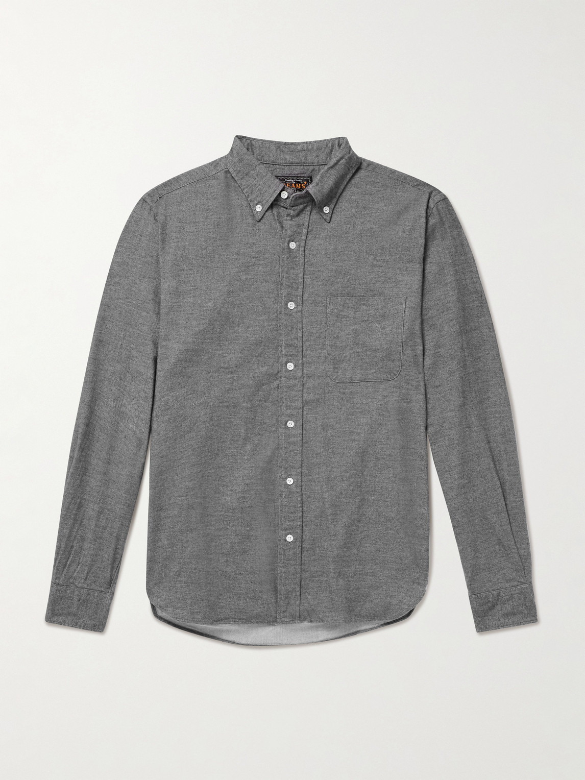 Beams Plus Button-Down Collar Cotton-Flannel hirt - Men