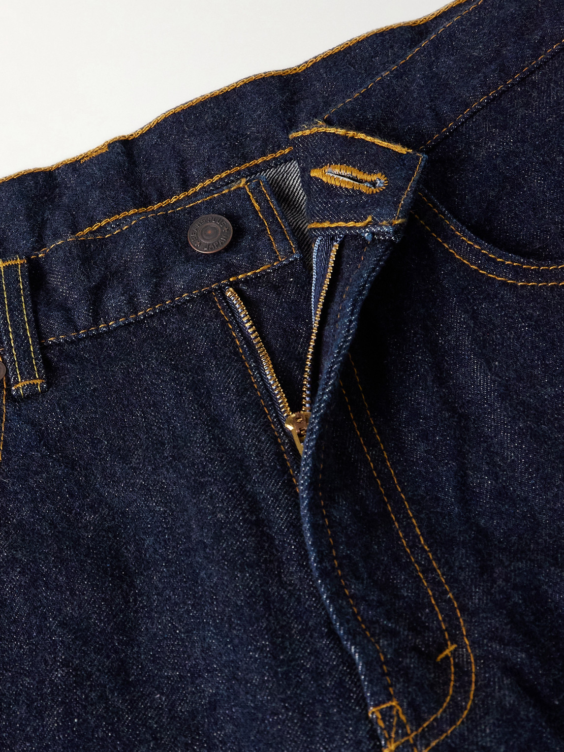 Beams Wide-leg Jeans In Blue