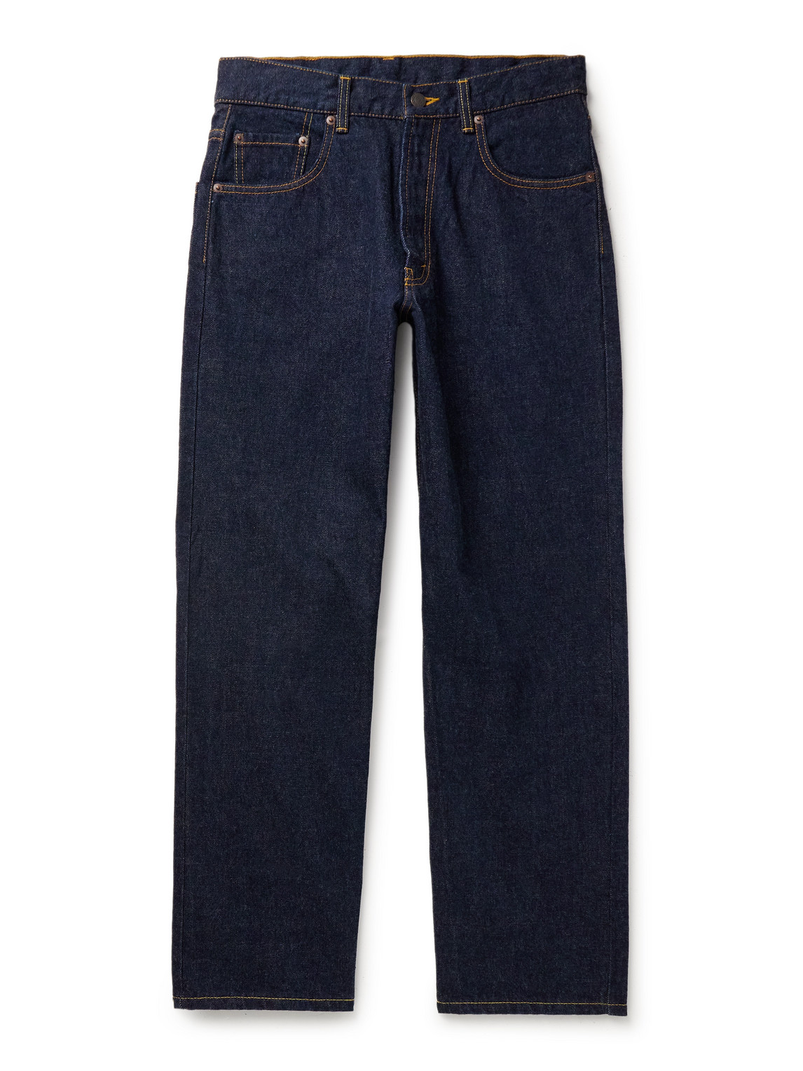 Beams Wide-leg Jeans In Blue