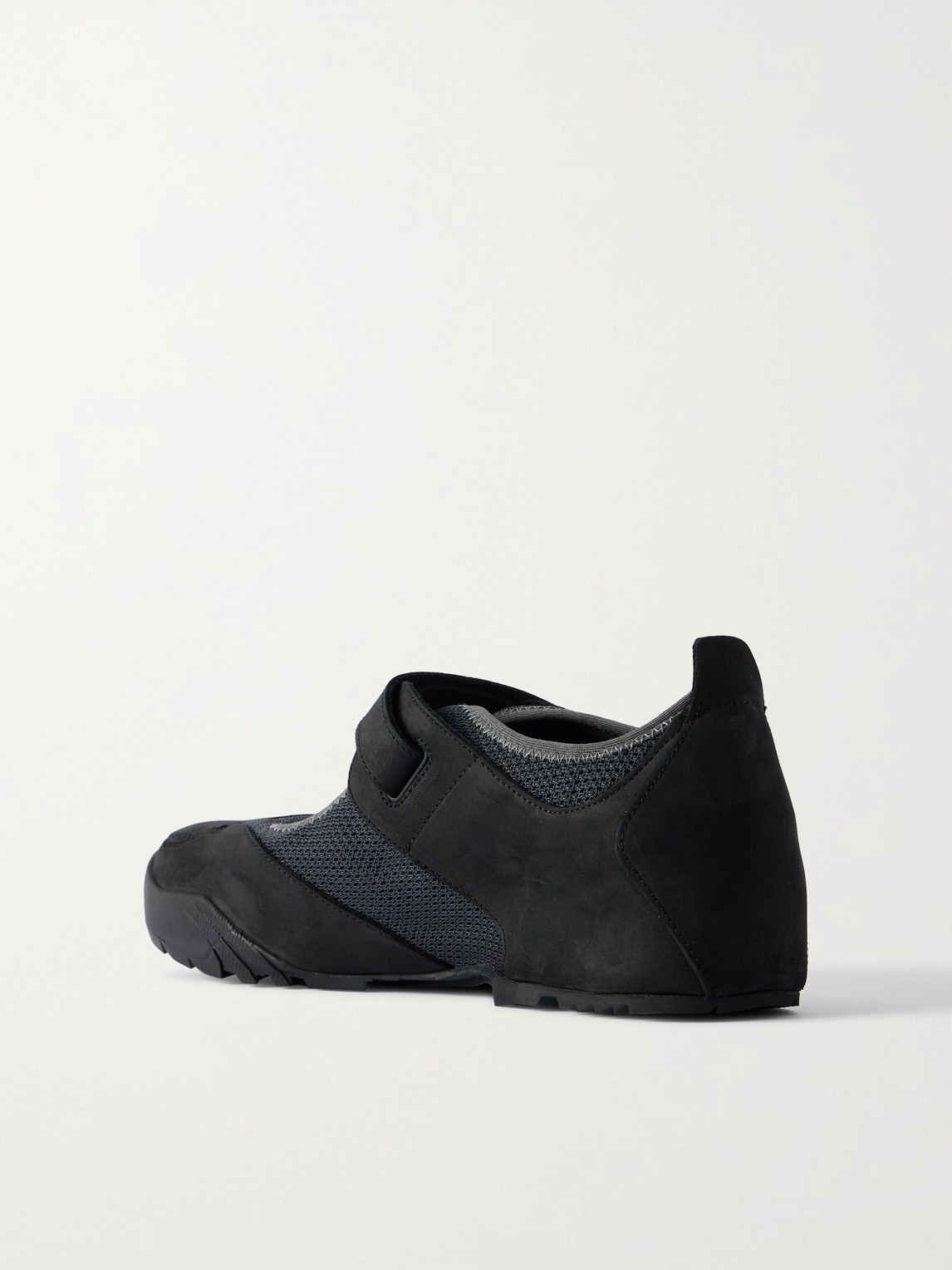  Roa - Loie Mesh-trimmed Nubuck Sneakers - Men - Black - Eu 39 