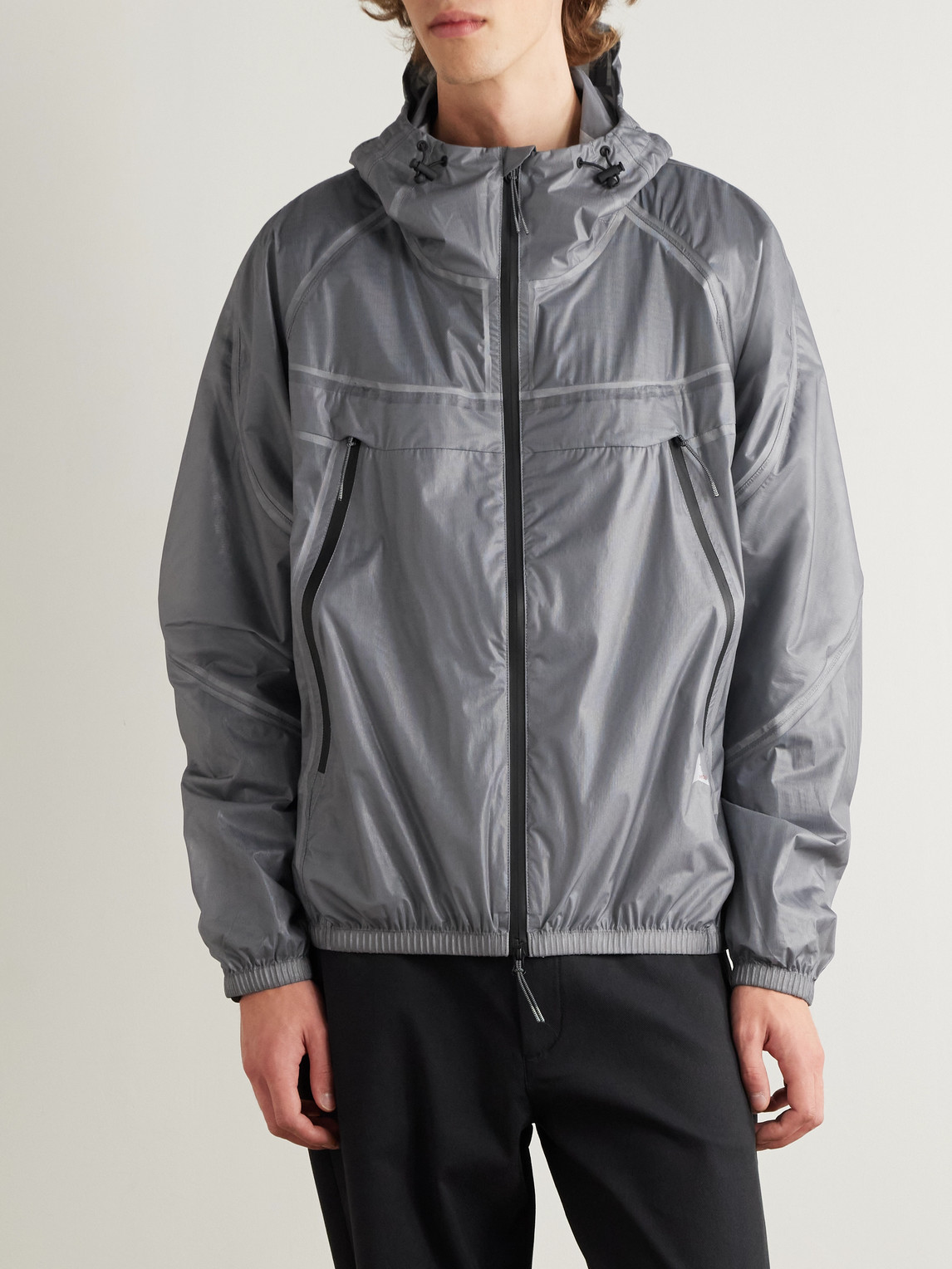 Roa - Glasslike 3l Shell Hooded Jacket - Men - Gray - S 