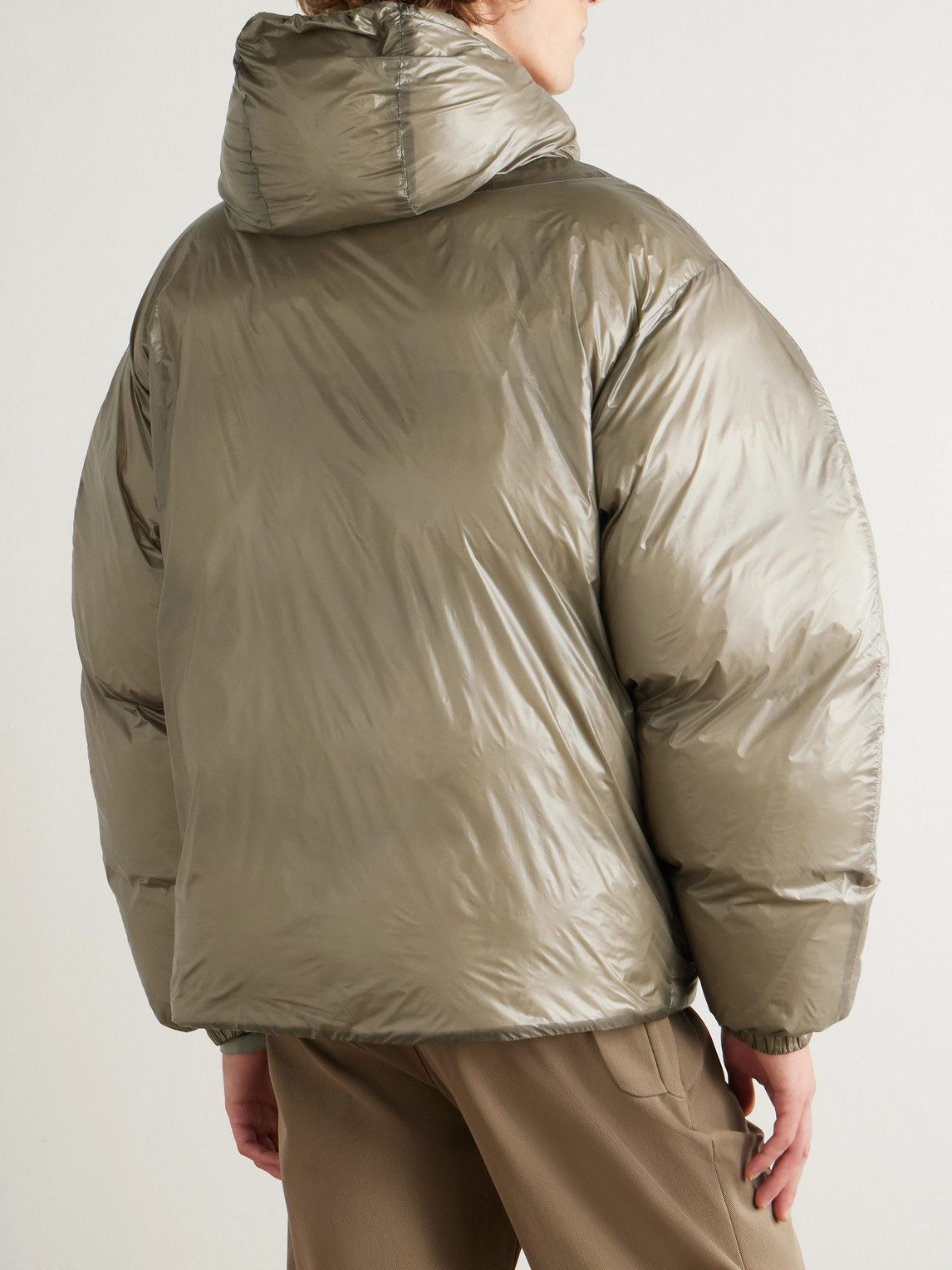  Roa - Quilted Padded Comfortemp® Ecodown Ripstop Hooded Jacket - Men - Brown - S 