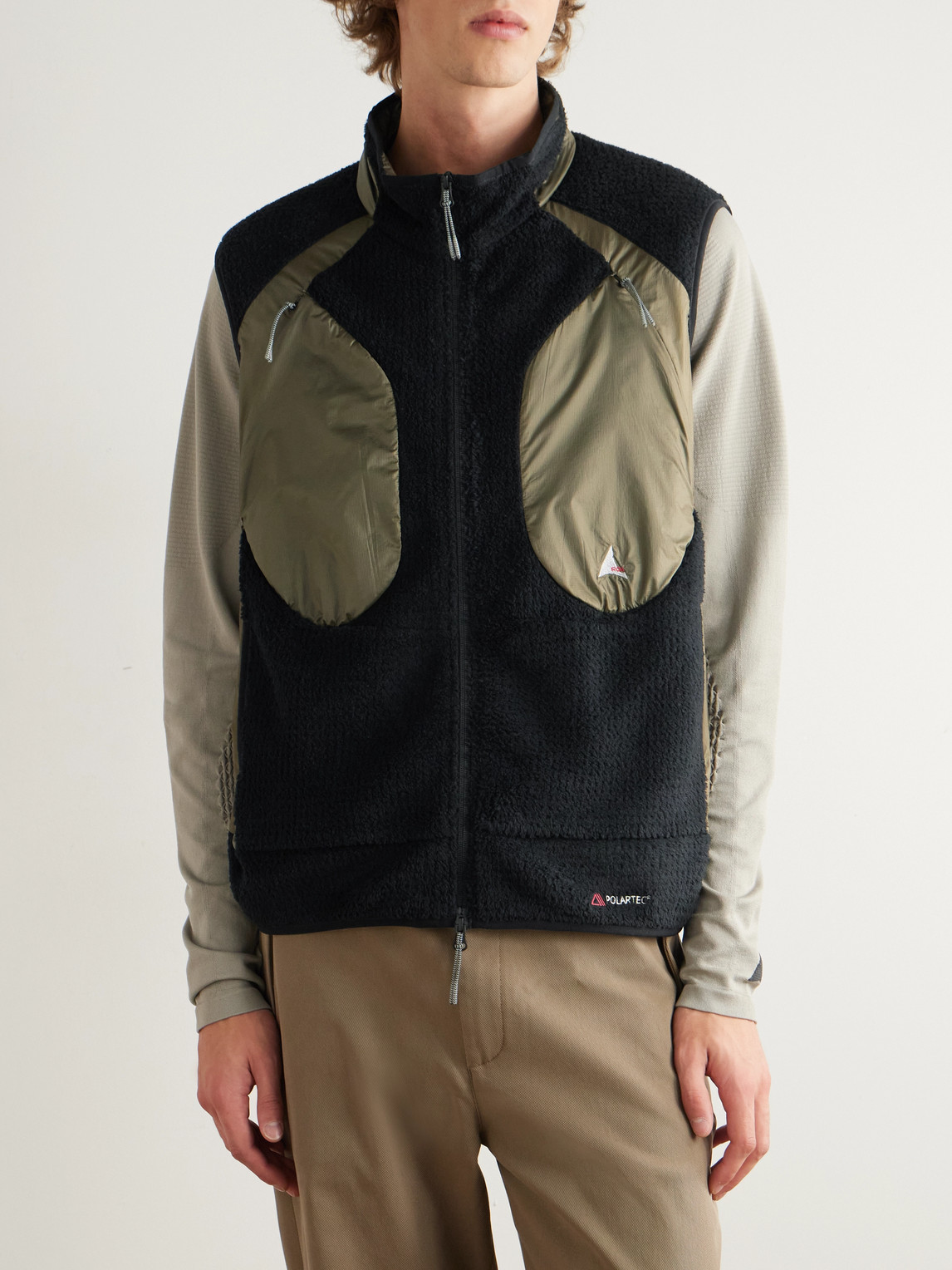  Roa - Ocular Two-tone Polartec® High Loft™ Gilet - Men - Black - M 