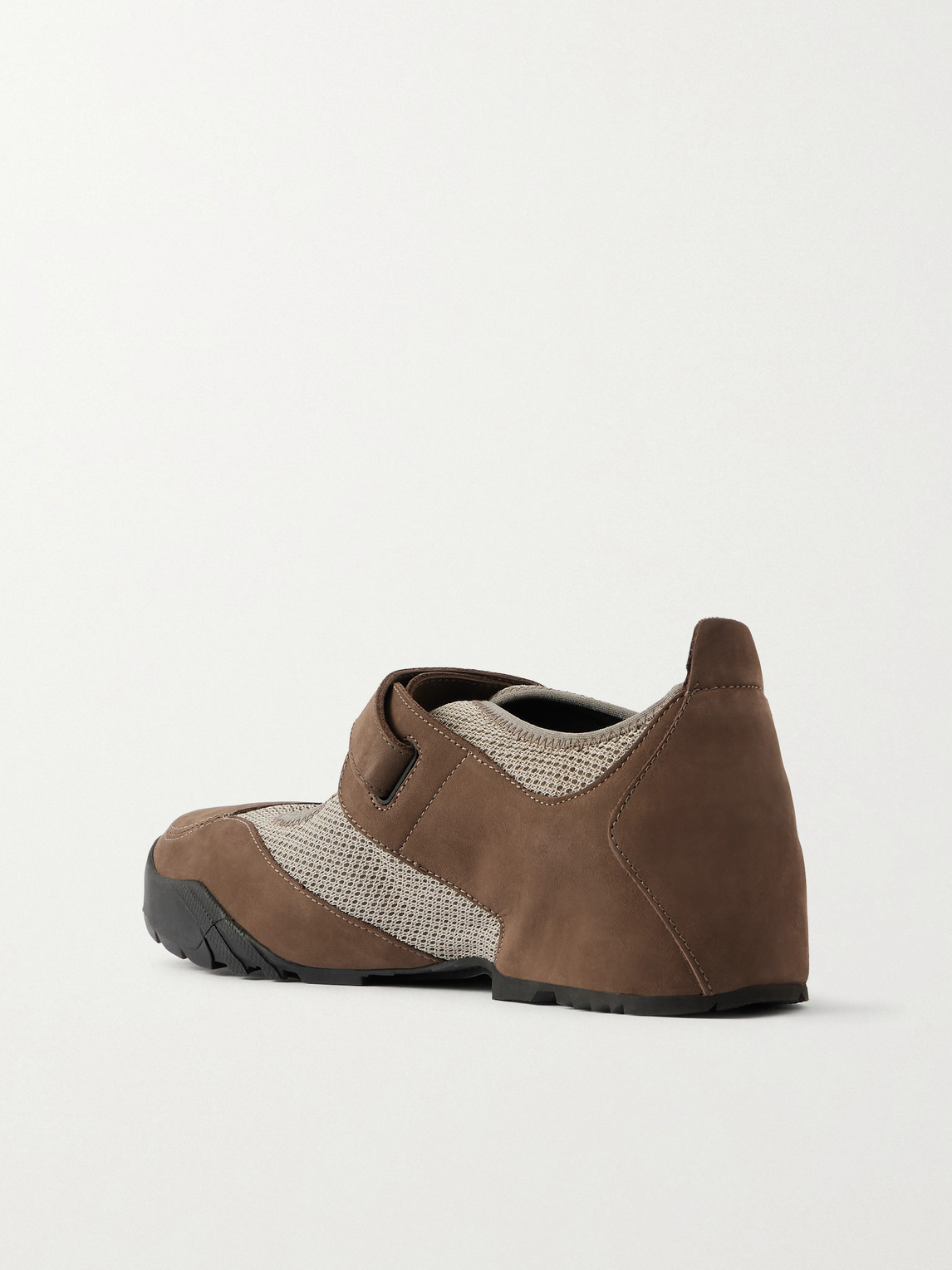  Roa - Loie Mesh-trimmed Nubuck Sneakers - Men - Brown - Eu 42 