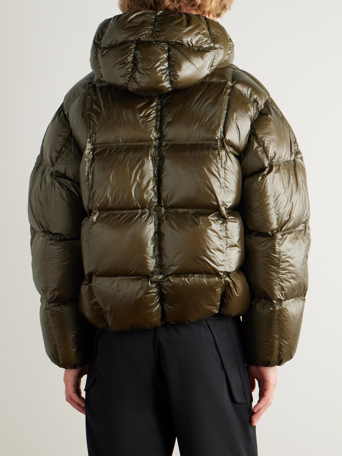  Roa - Cube 650 Quilted Nylon-ripstop Hooded Down Jacket - Men - Green - S 