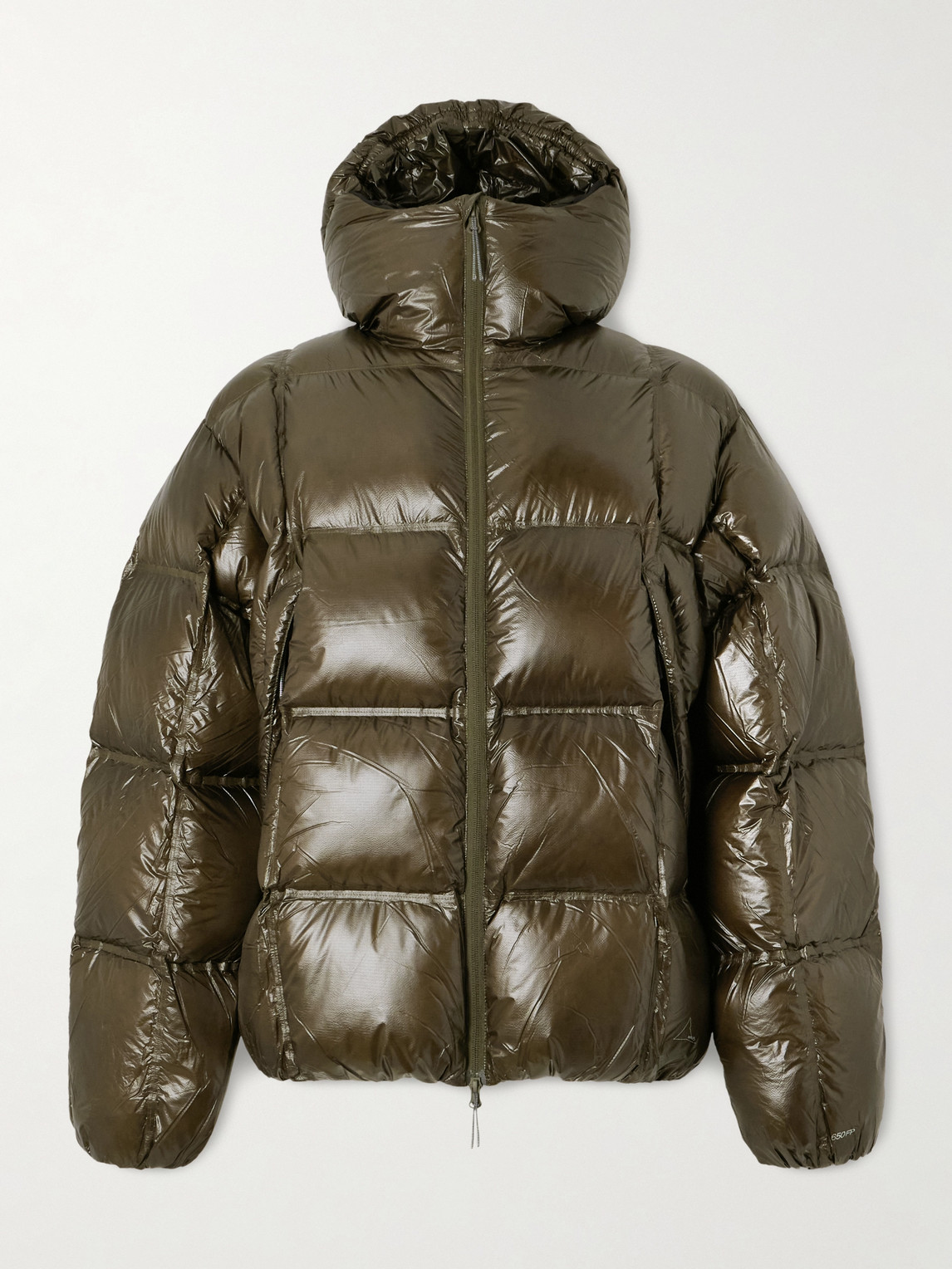 ROA – Cube 650 Quilted Nylon-Ripstop Hooded Down Jacket