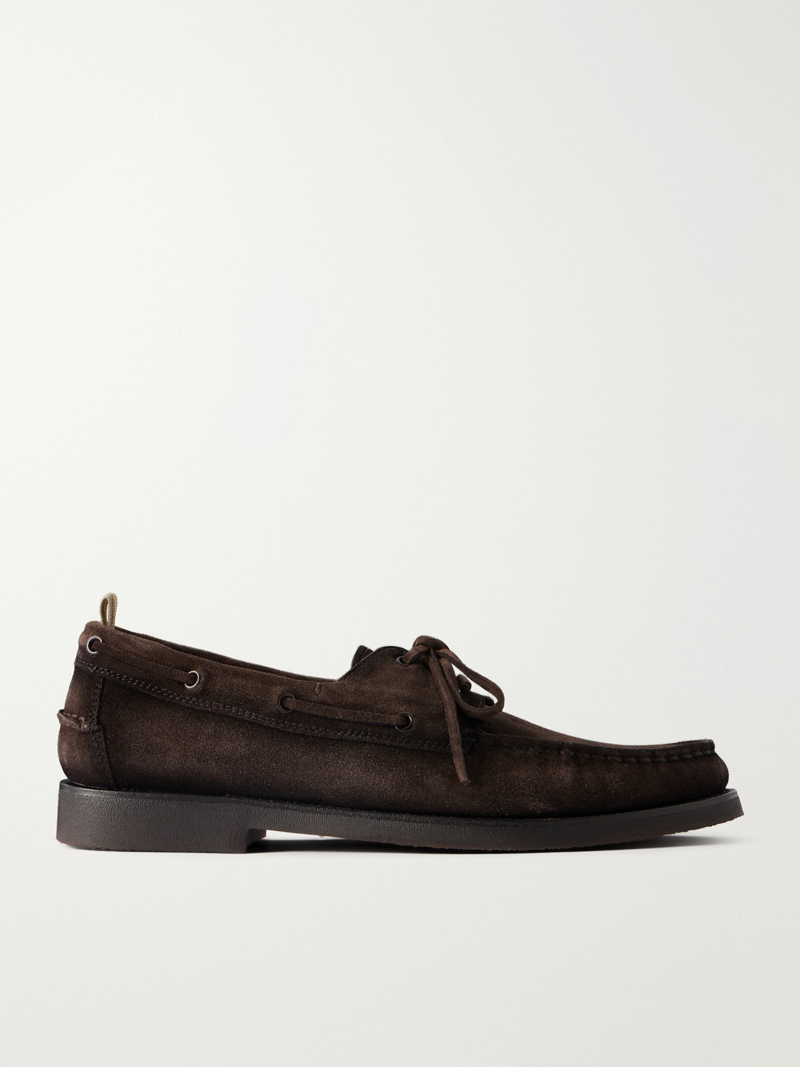 Officine Creative Balfron 002 Suede Boat Shoes - Men