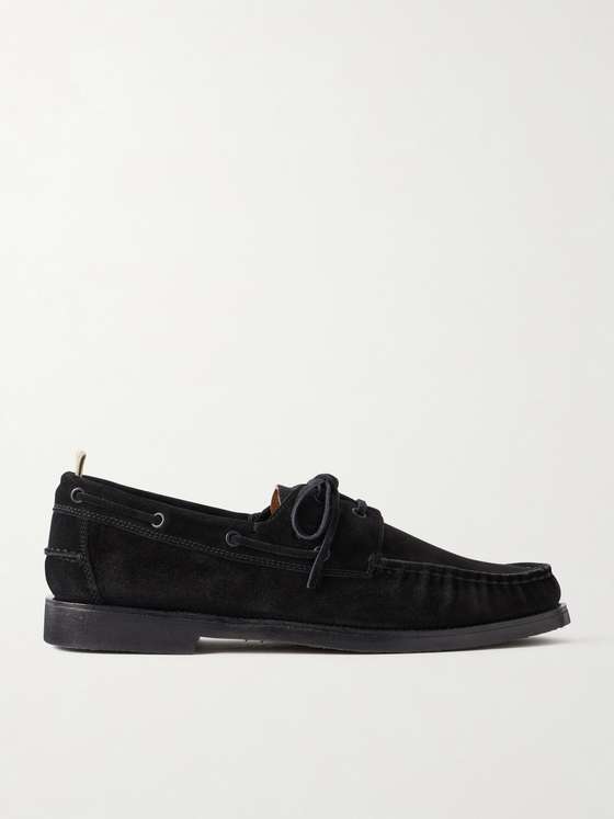 Officinecreative Balfron Suede Boat Shoes