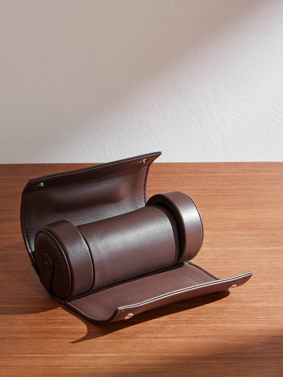 Lorenzi Milano Leather Watch Case - Men