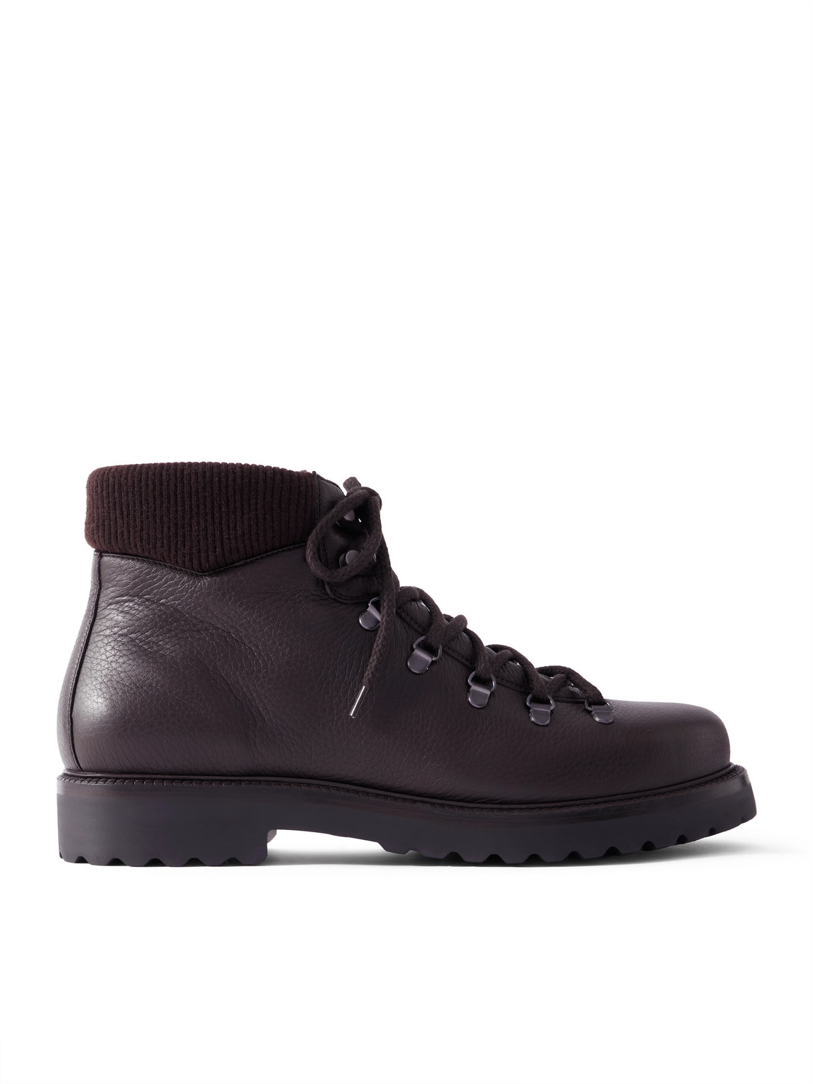 Loro Piana New Laax Walk Full-grain Leather Boots In Multi