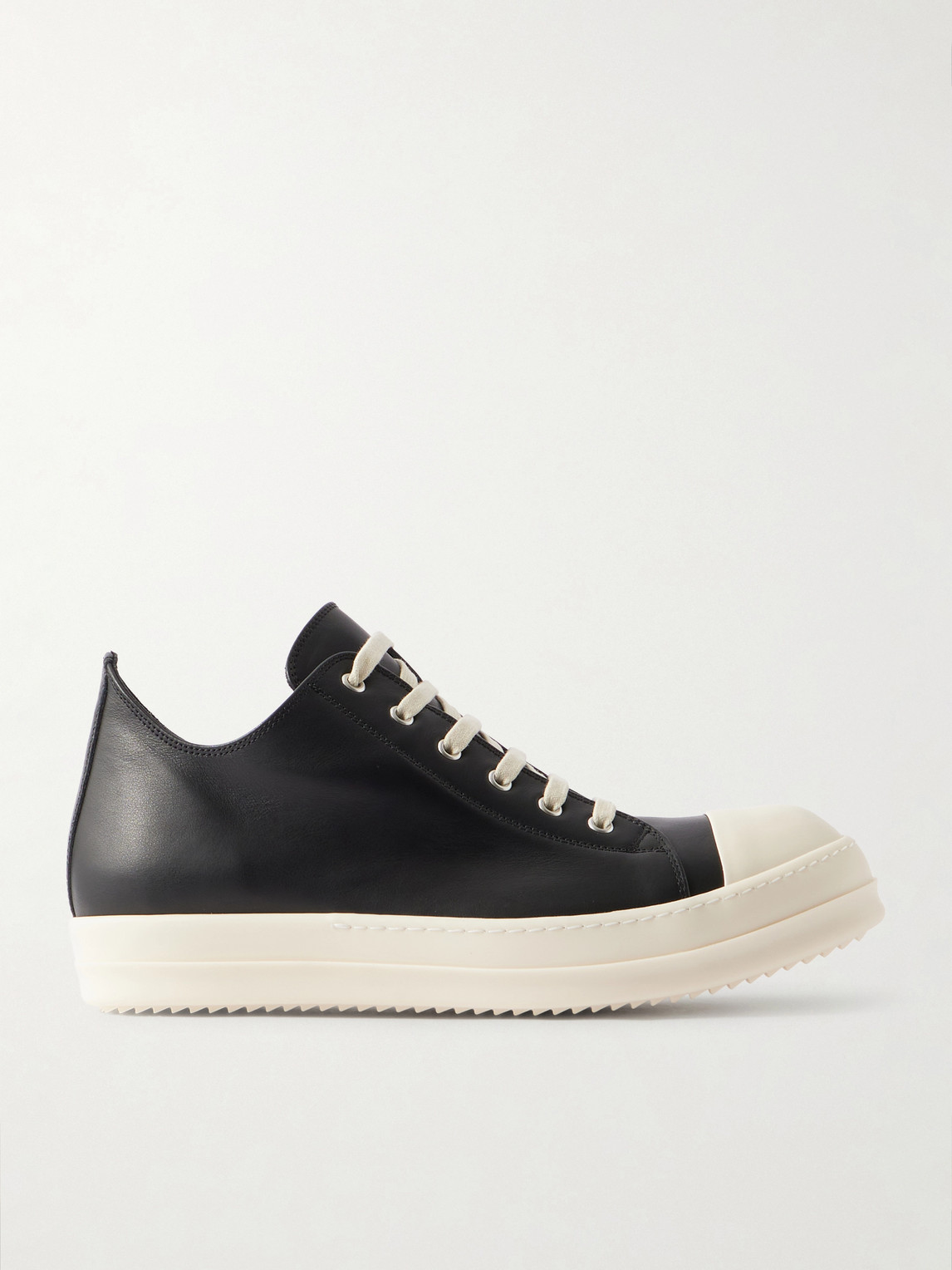 Rick Owens Ramones Leather Sneakers EU 43