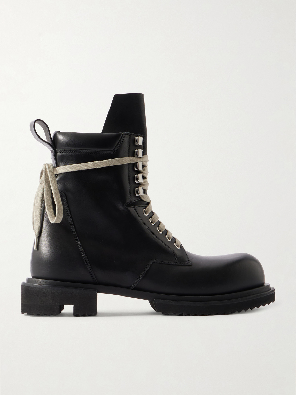 Rick Owens Army Gabe Leather Boots EU 40