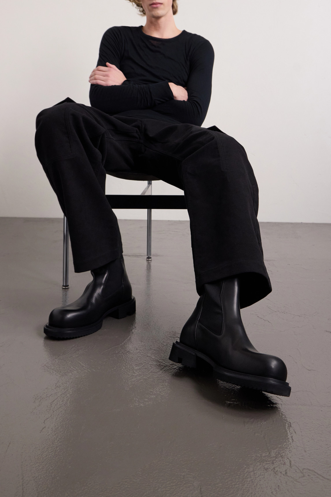 Beatle Gabe Leather Chelsea Boots