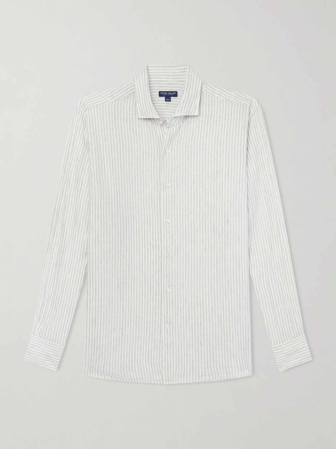 Peter Millar Astino Lino triped Cotton hirt - Men