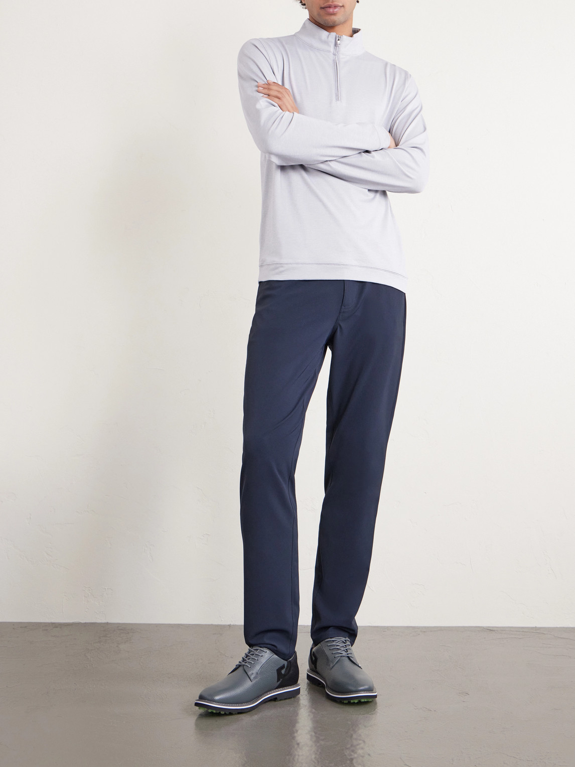 Peter Millar Perth Loop Quarter Zip Performance Pullover In Multi