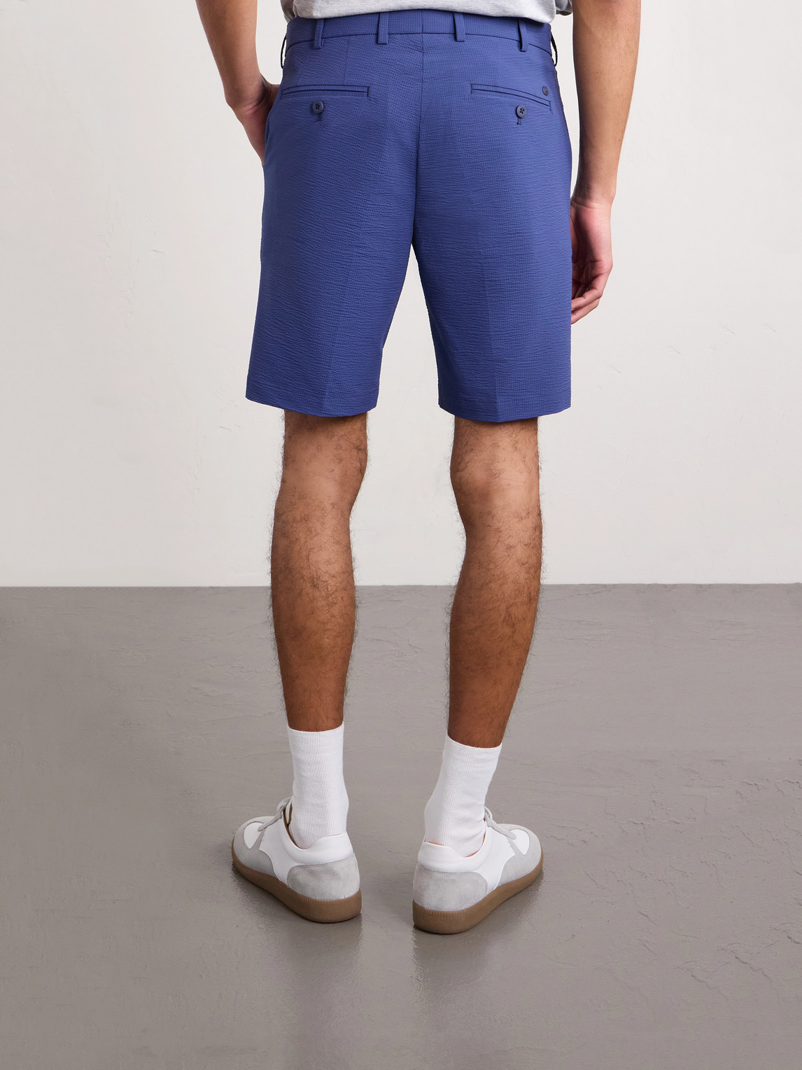  Peter Millar - Matlock Straight-leg Seersucker Golf Shorts - Men - Blue - Uk/us 30 
