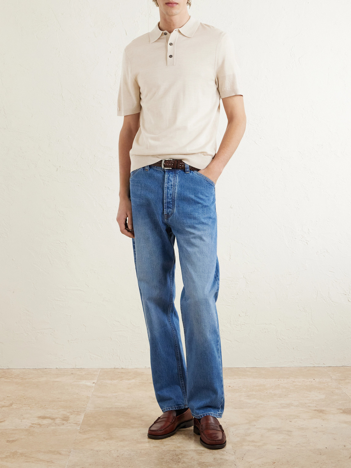 Mr P. - Merino Wool Polo Shirt