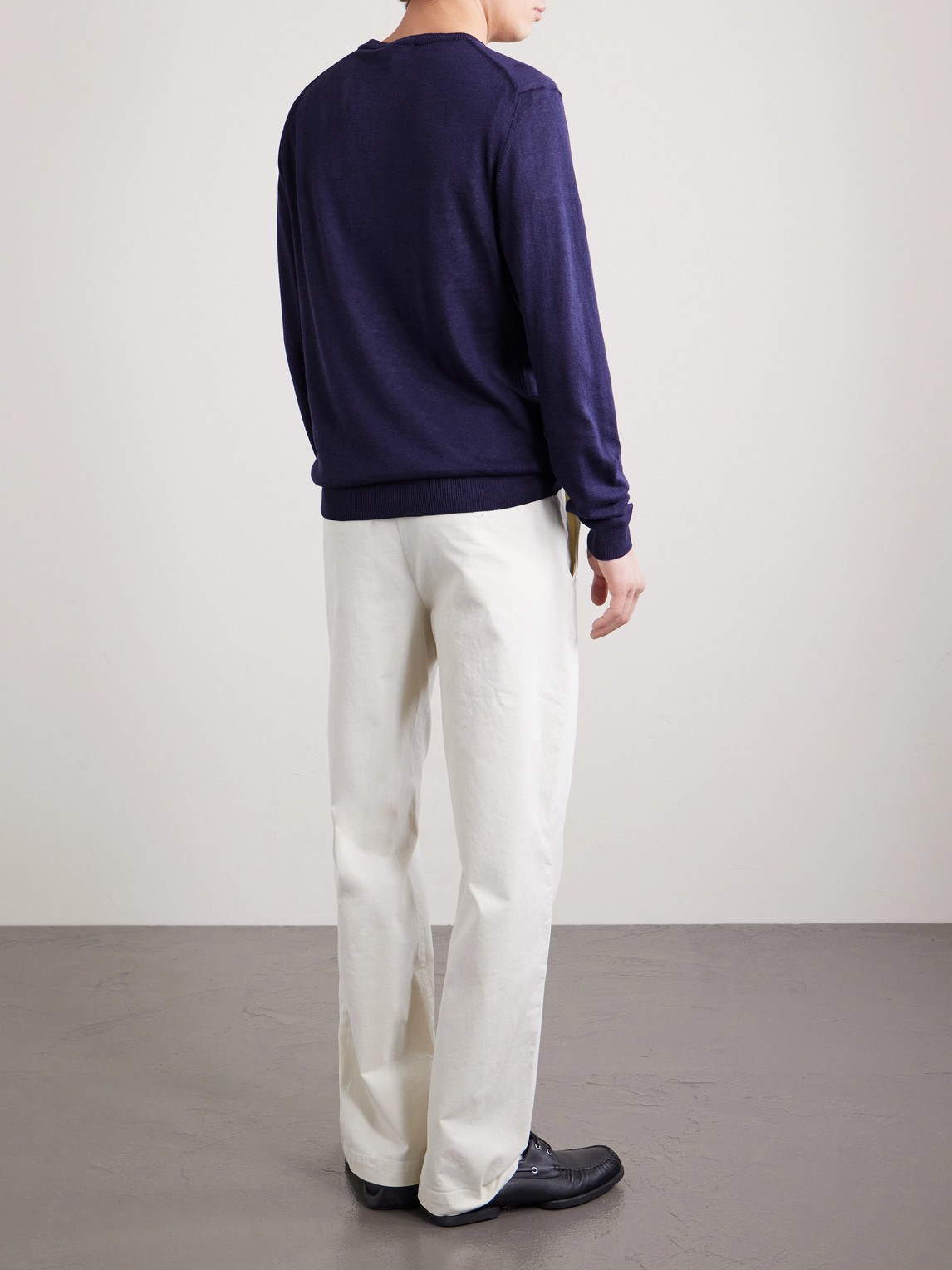 Mr P. - Linen And Cotton-Blend Sweater