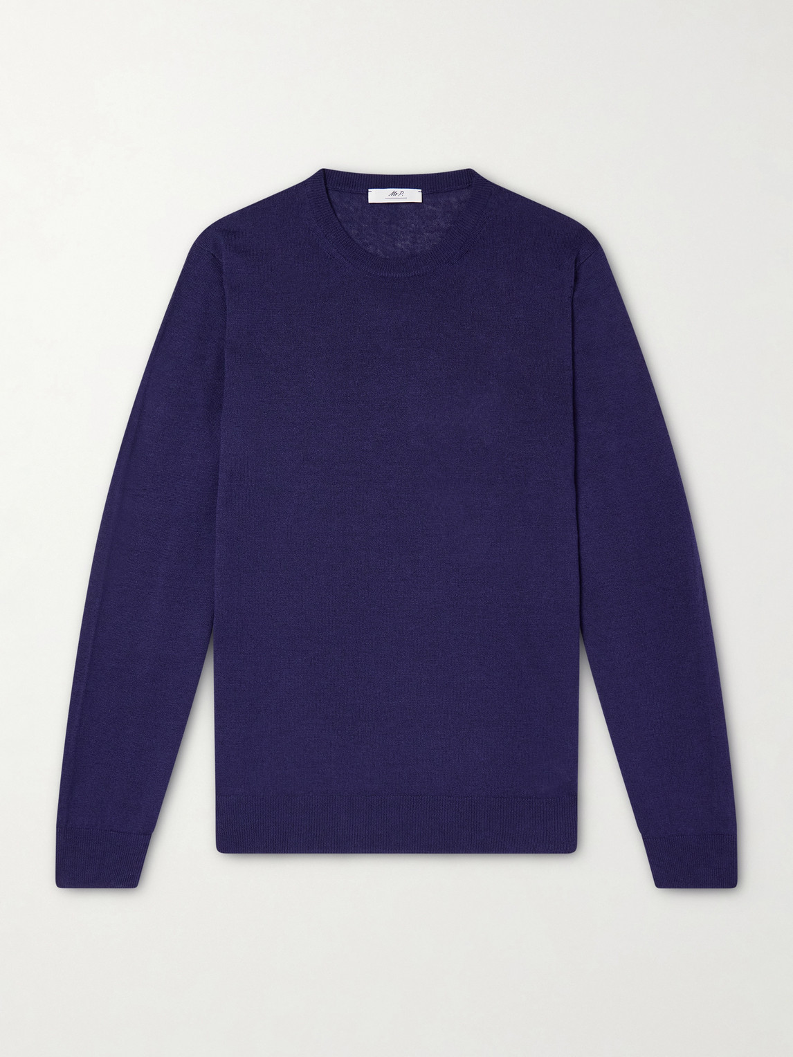 MR P. Linen and Cotton-Blend Sweateren