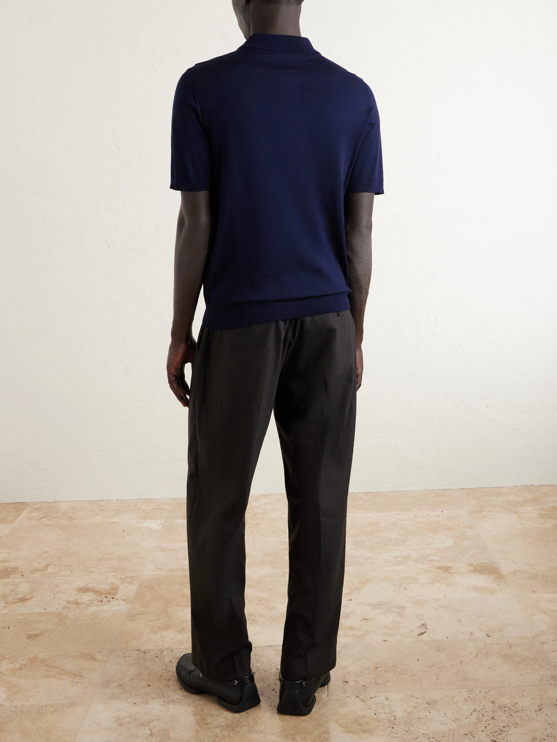 Mr P. - Merino Wool Polo Shirt