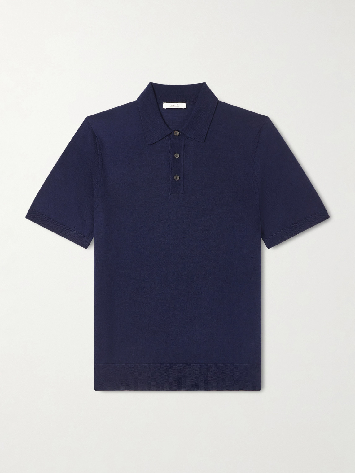 MR P. Merino Wool Polo hirt - Men
