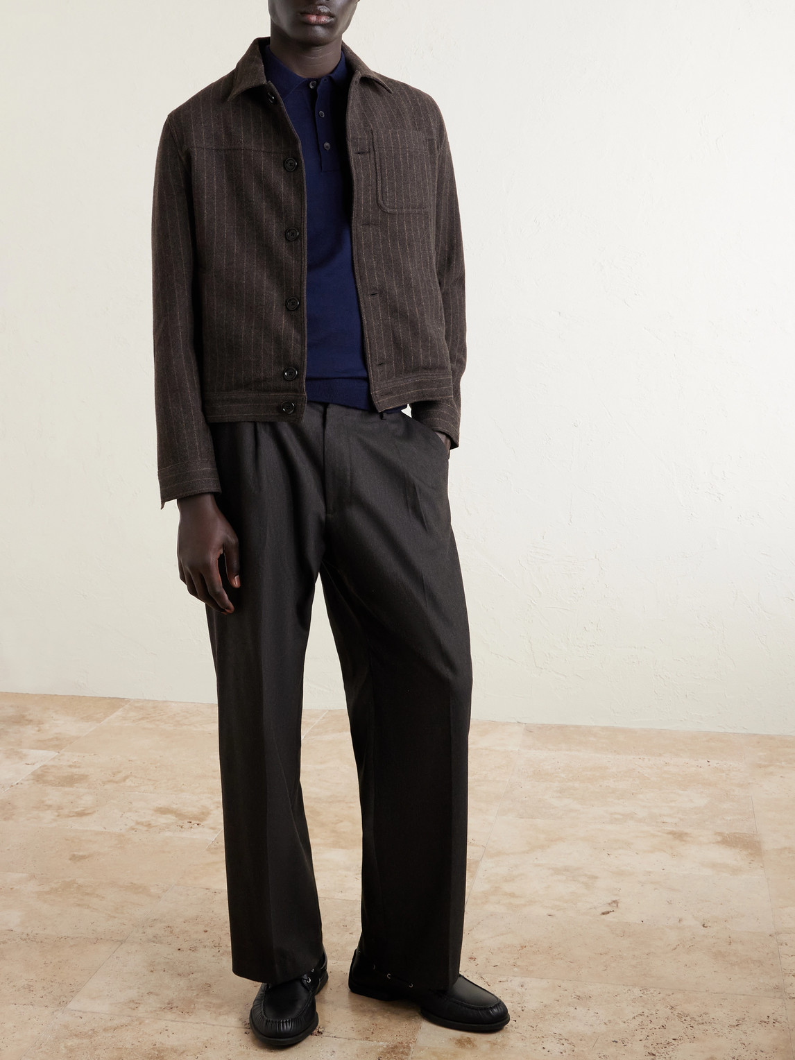 Mr P. - Merino Wool Polo Shirt