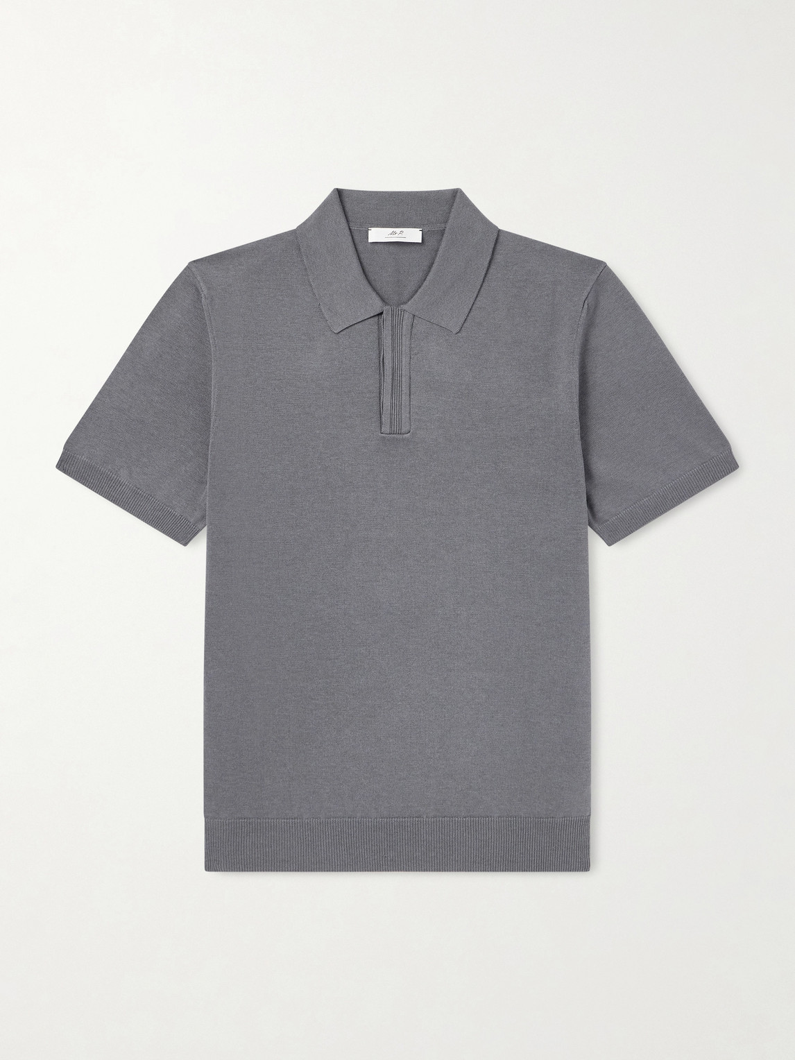 MR P. Silk and Cotton-Blend Polo Shirt - Men