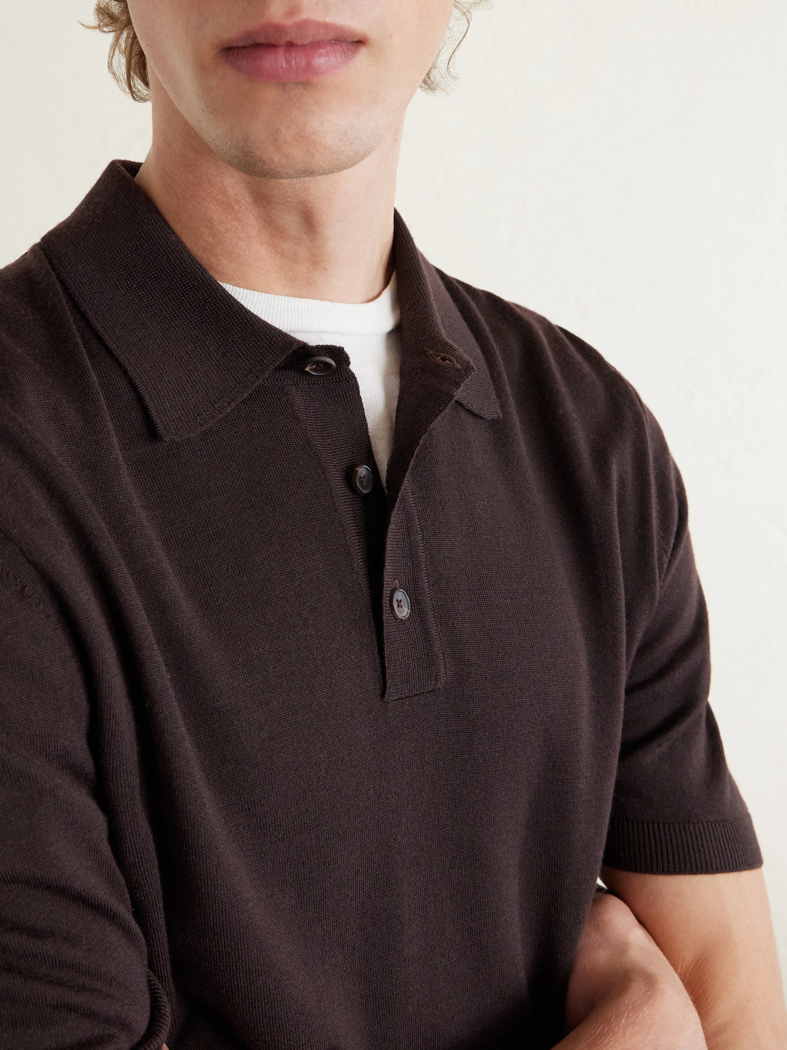 Mr P. - Merino Wool Polo Shirt