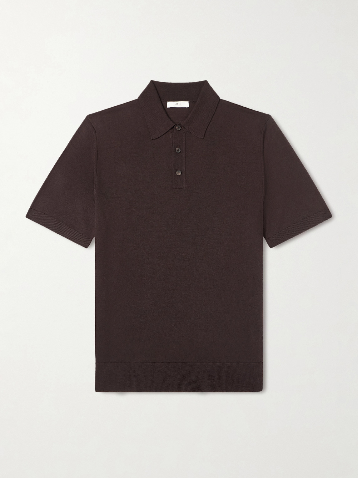 MR P. erino Wool Polo Shirten