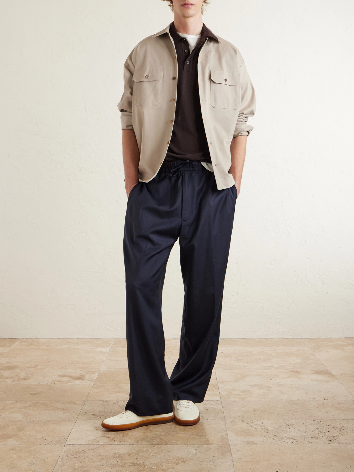 Mr P. - Merino Wool Polo Shirt