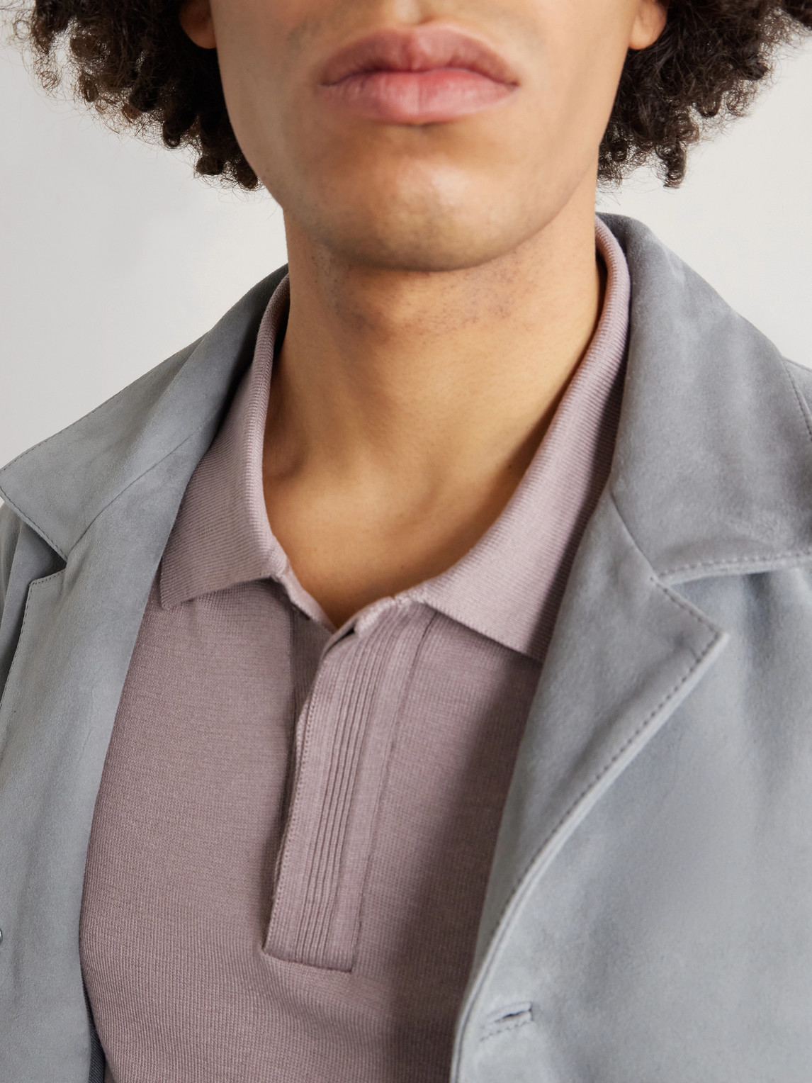Mr P. - Silk And Cotton-Blend Polo Shirt