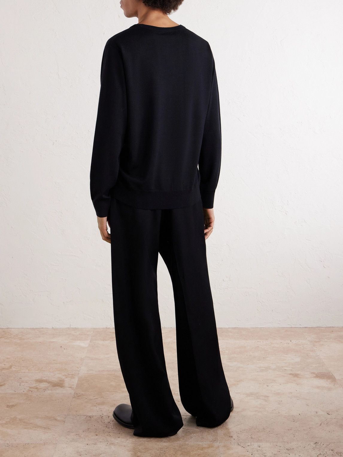  Dries Van Noten - Merino Wool Sweater - Men - Black - S 