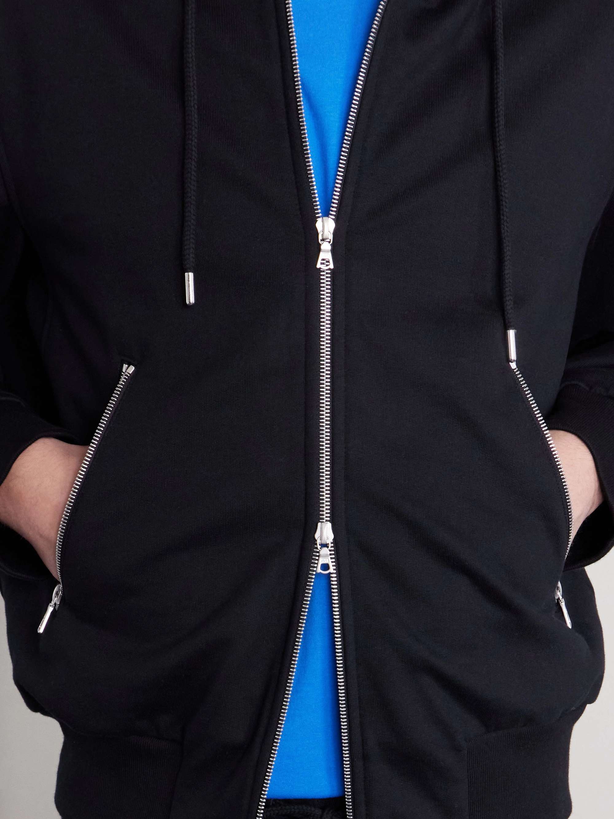 DRIES VAN NOTEN Cotton-Jersey Zip-Up Hoodie for Men | MR PORTER