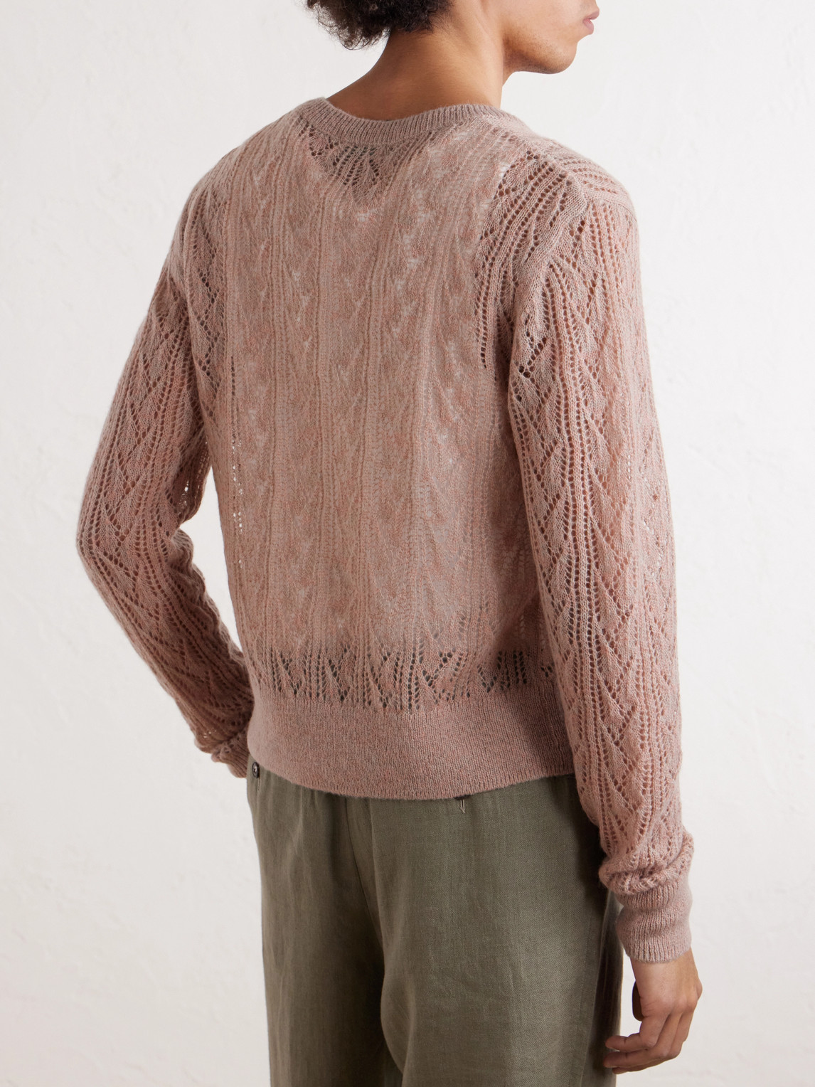  Dries Van Noten - Knitted Cardigan - Men - Brown - S 
