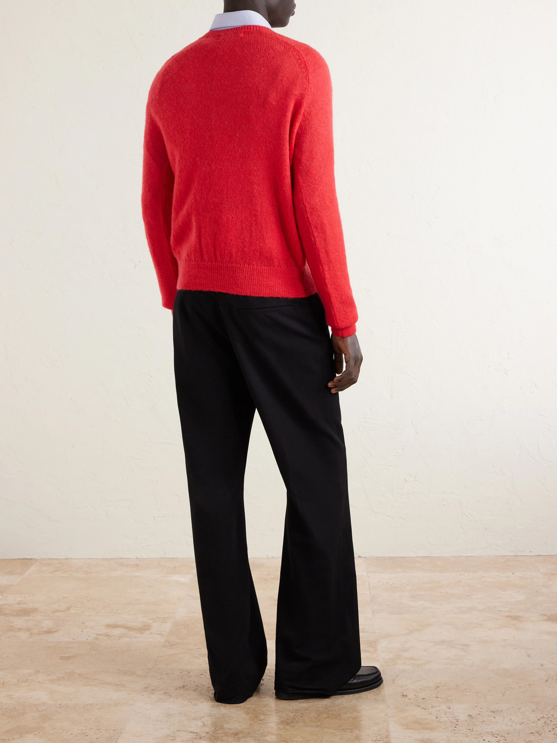  Dries Van Noten - Brushed Sweater - Men - Red - S 