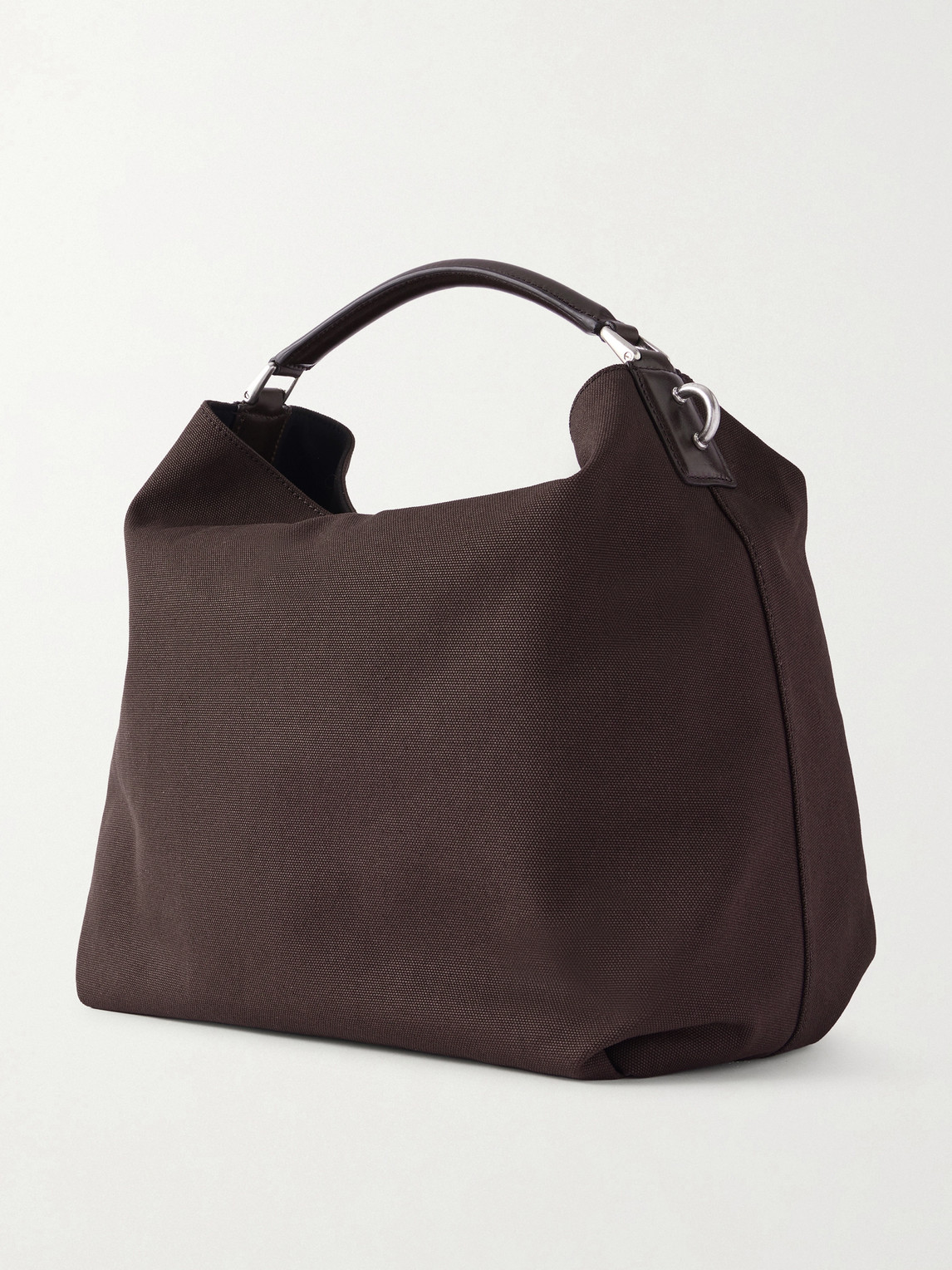  Dries Van Noten - Leather-trimmed Canvas Tote - Men - Brown 