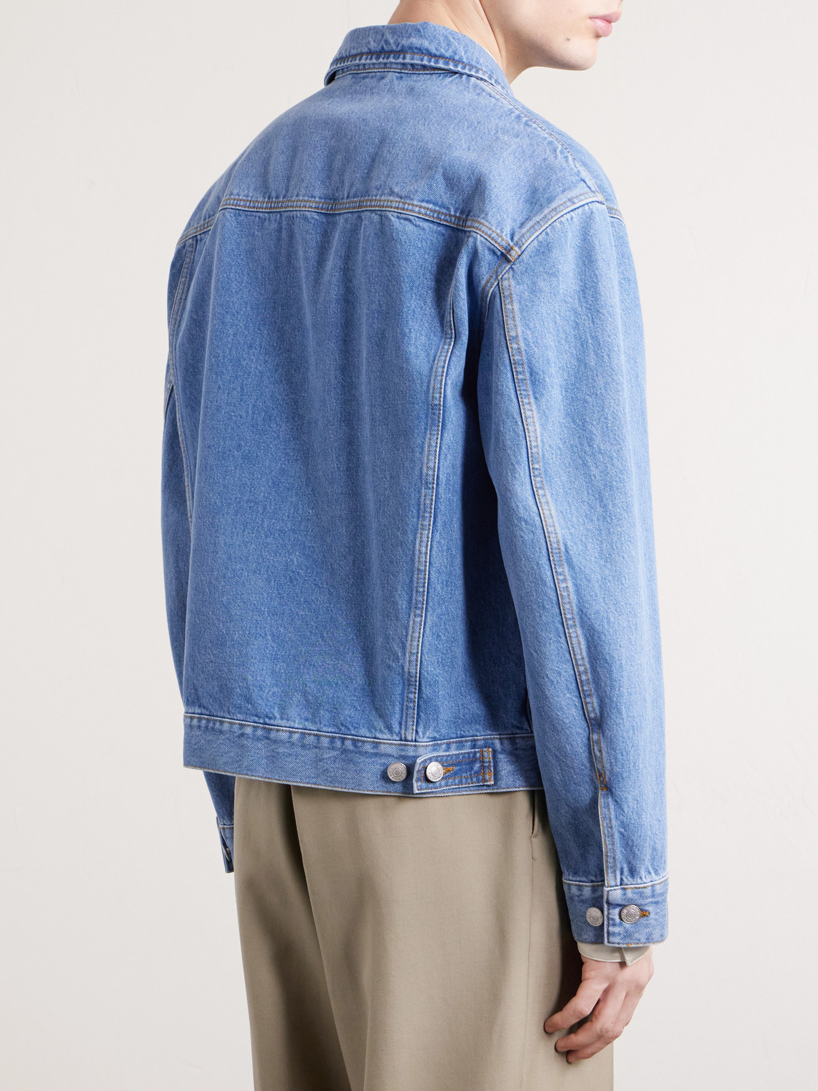  Dries Van Noten - Denim Trucker Jacket - Men - Blue - S 
