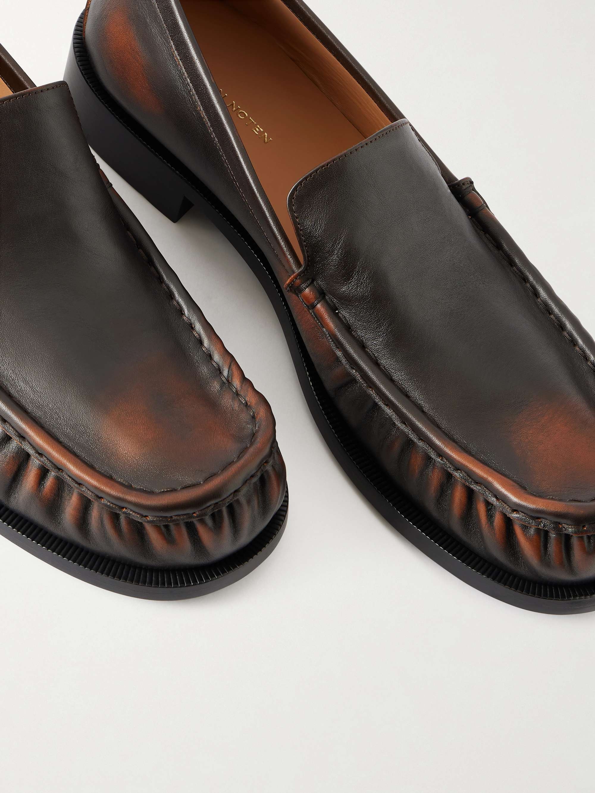 DRIES VAN NOTEN Leather Loafers for Men | MR PORTER DRIES VAN NOTEN Leather Loafers for Men | MR PORTER