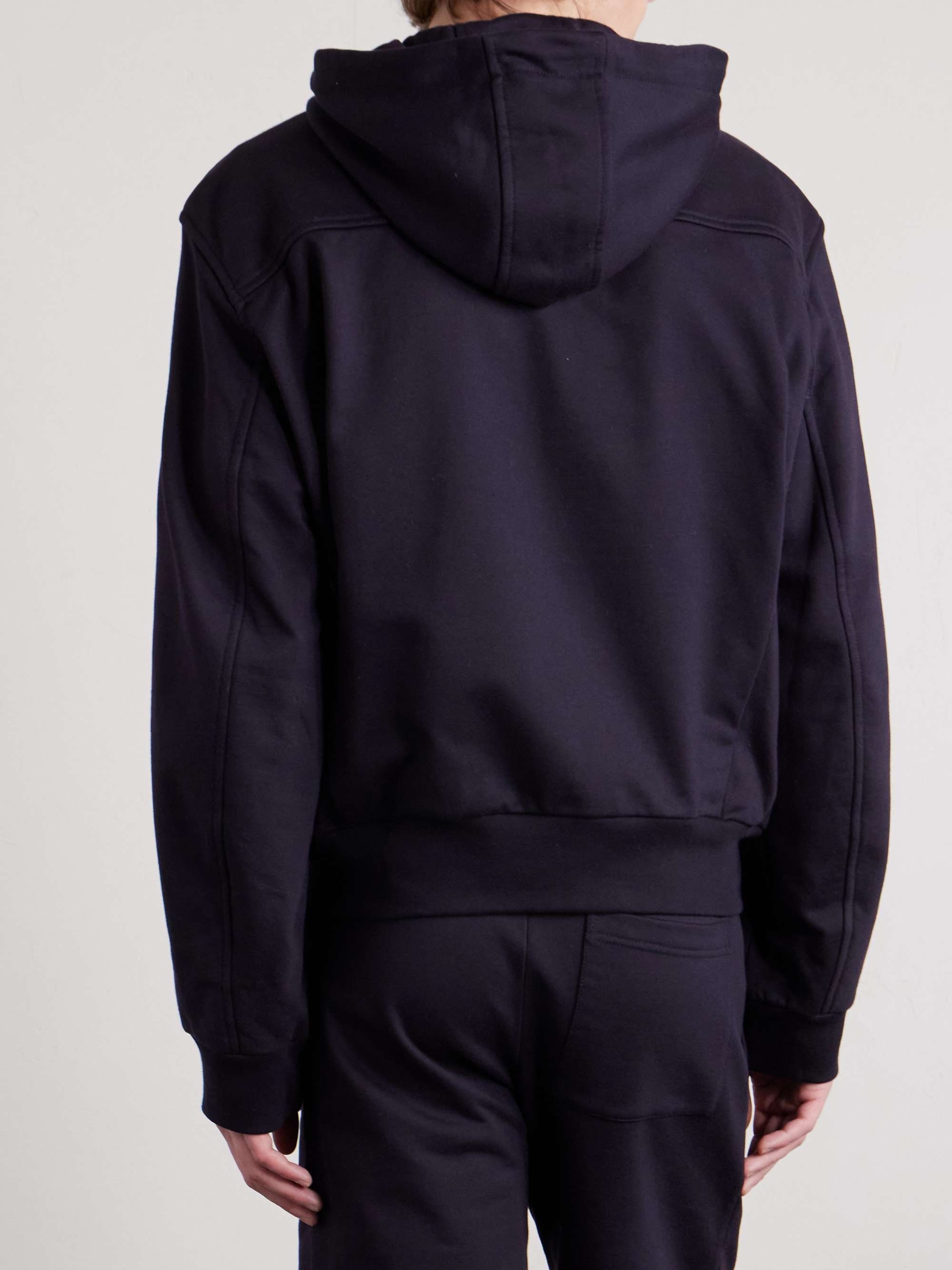 DRIES VAN NOTEN Cotton-Jersey Zip-Up Hoodie for Men | MR PORTER