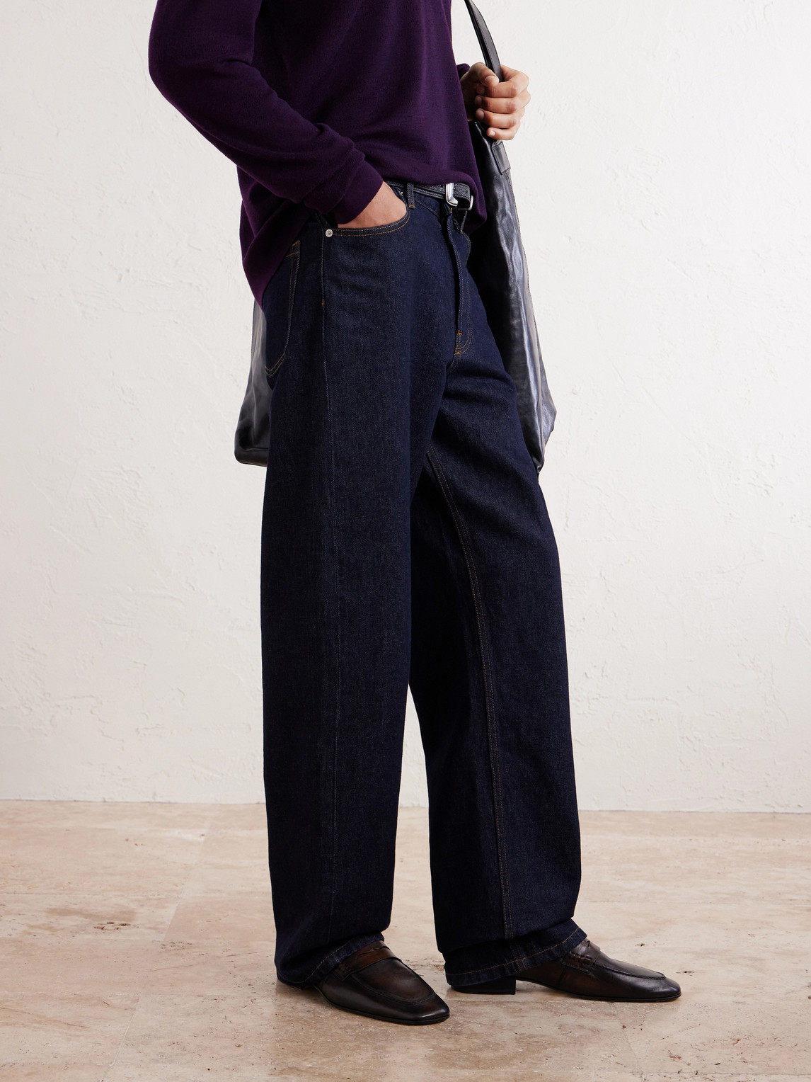 Leather Loafers