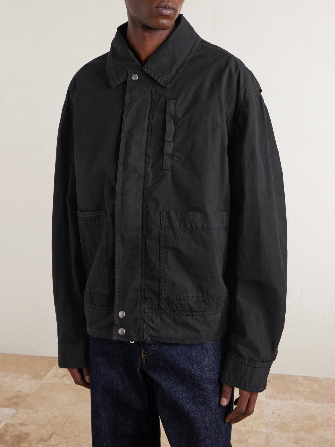  Dries Van Noten - Cotton-blend Blouson Jacket - Men - Black - S 
