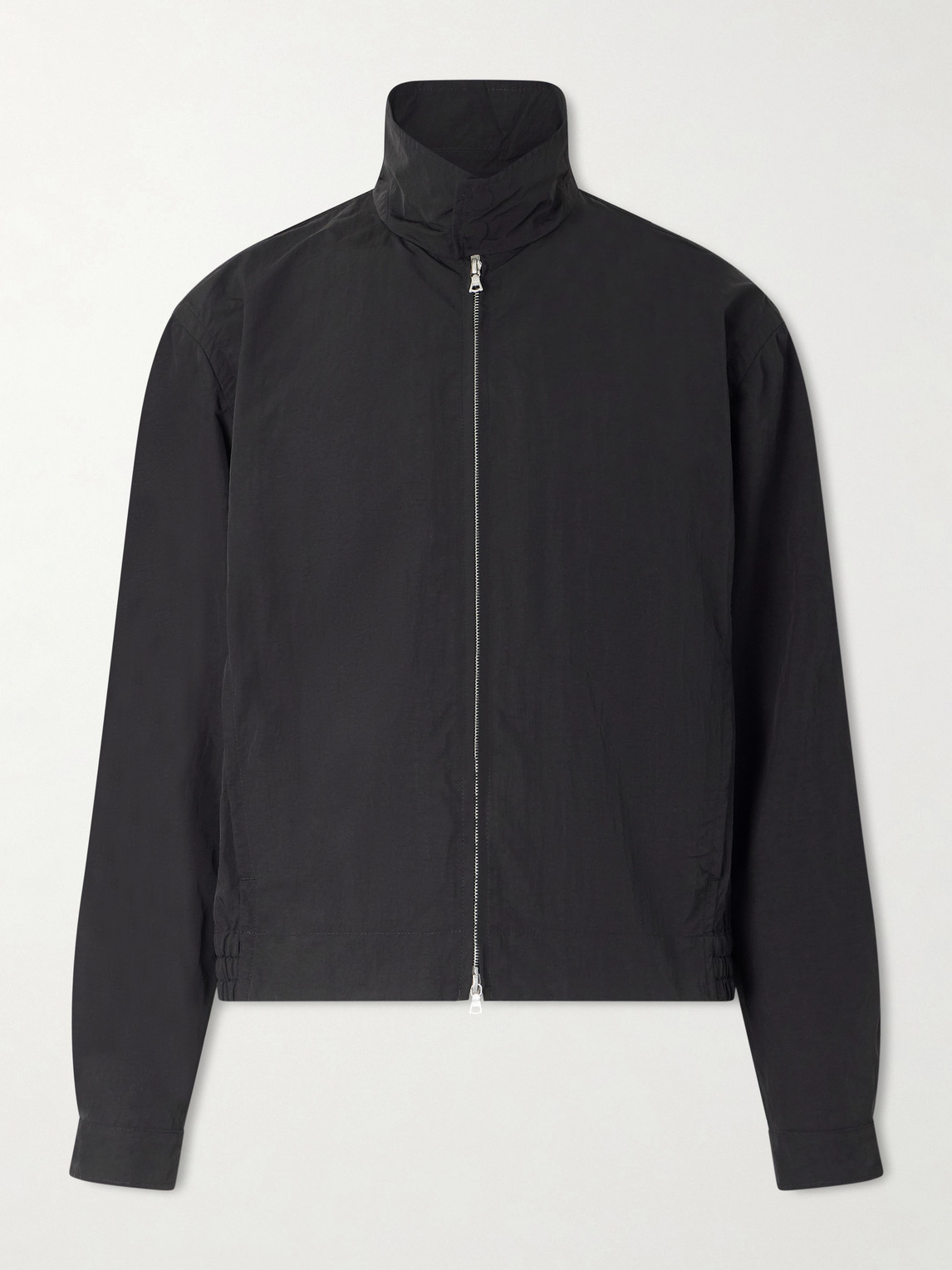 Dries Van Noten Shell Blouson Jacket In Black